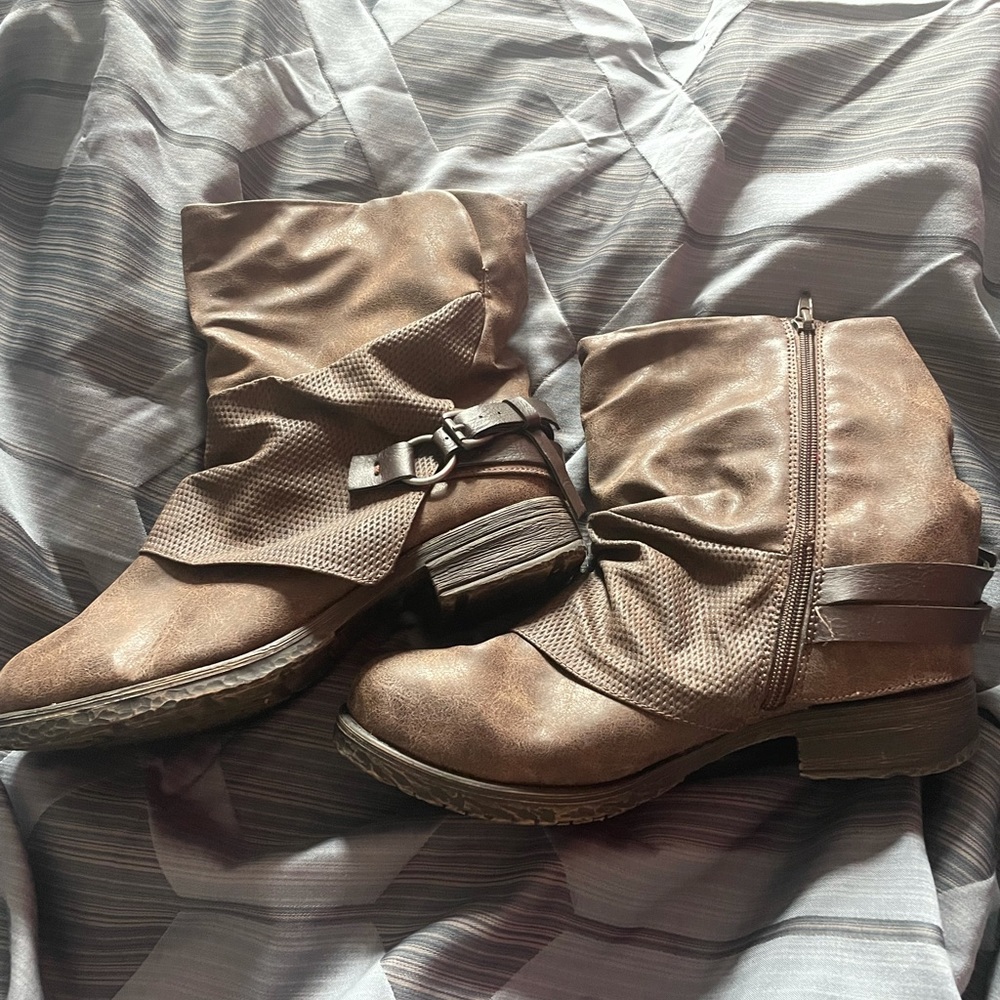 Brown boots